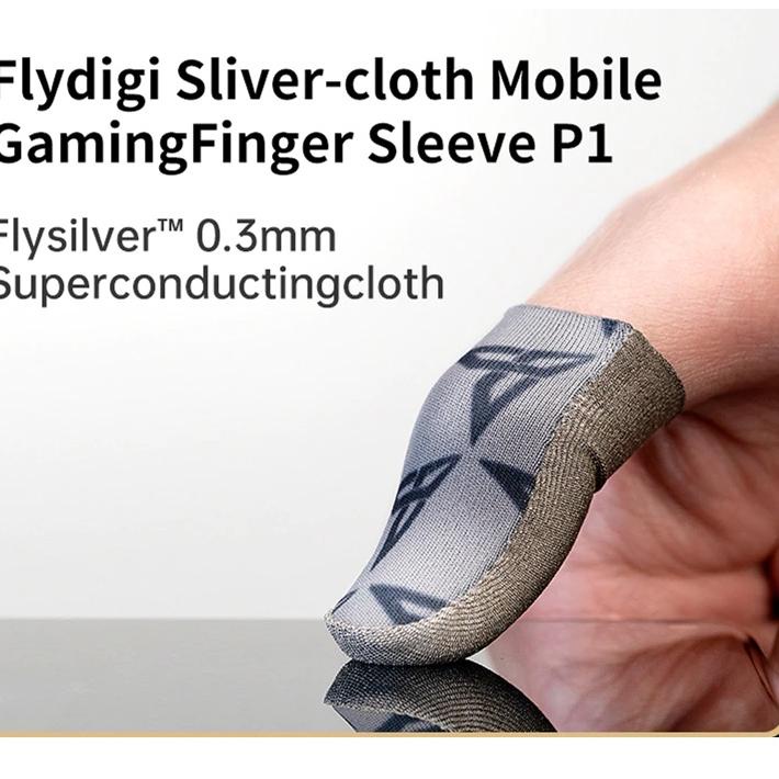 Langsung Beliii.. Flydigi Silver P1 Sarung Jempol Gaming Sarung Jari Anti keringat Finger Sleeve PUB