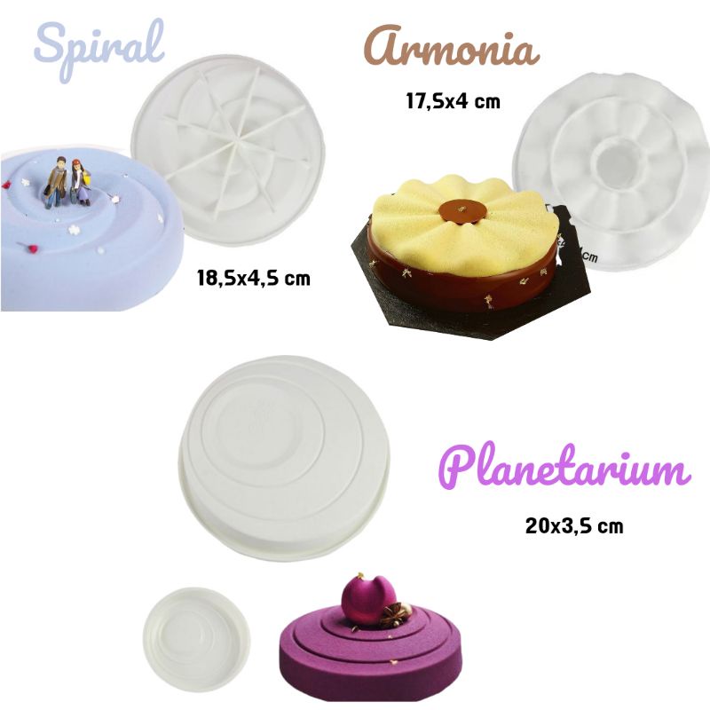 Cetakan Silicone Entremet / Entremet / Cetakan Silikon Puding / Silikon Puding