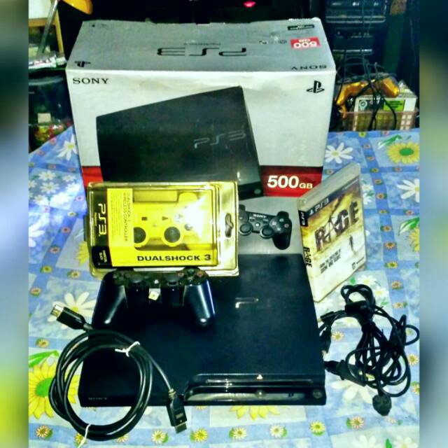 PS3 CFW 500GB + HDD 2TB Full Games (+bonus)