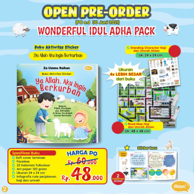 Ya Allah, Aku Ingin Berkurban (Ahlan) - Wonderful Idul Adha Pack