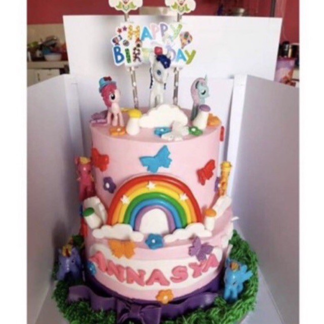 

Kue Ulang tahun Little Pony / Cake Ultah Little Pony