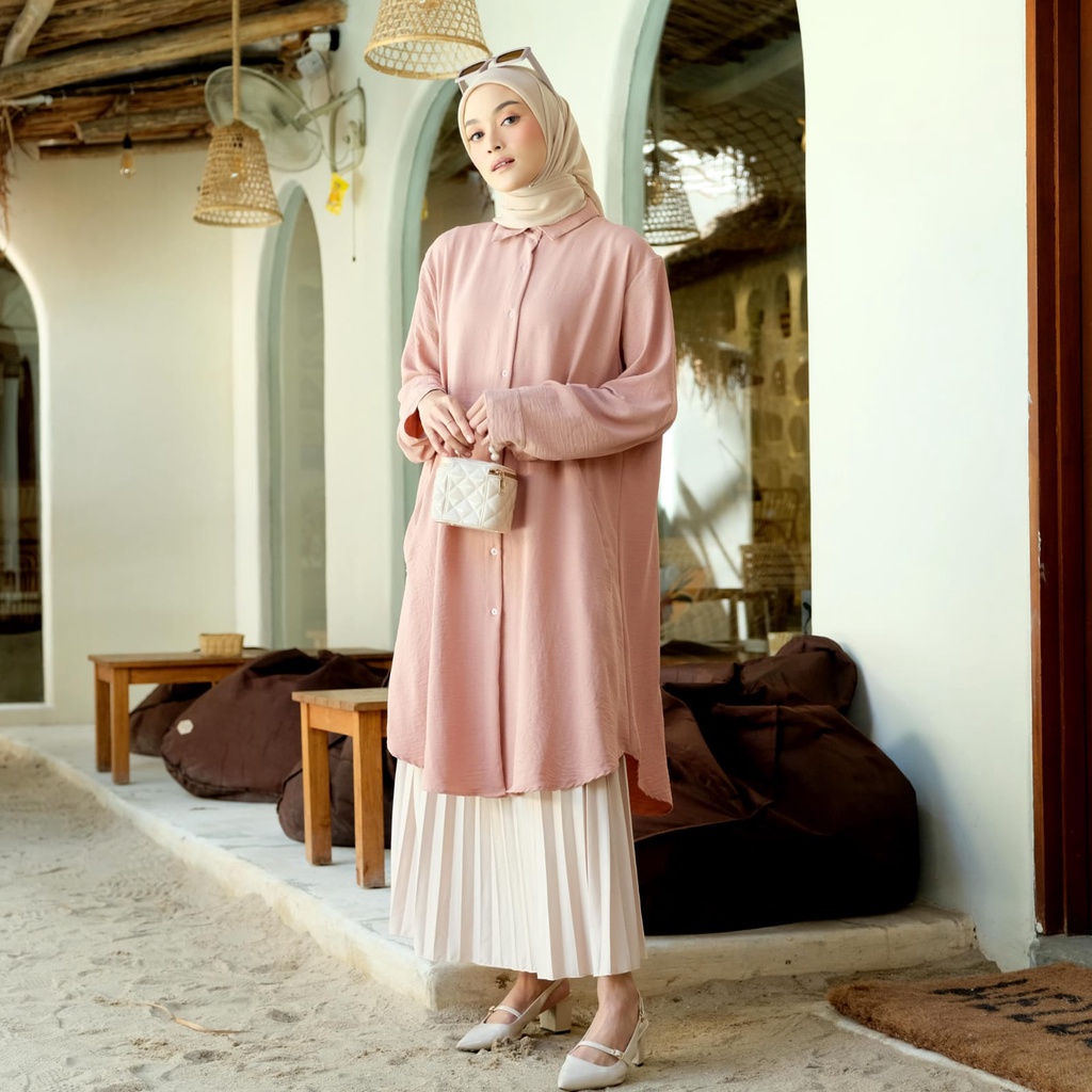 ELNAURA TUNIC / TUNIK / ATASAN WANITA / JUMBO SIZE