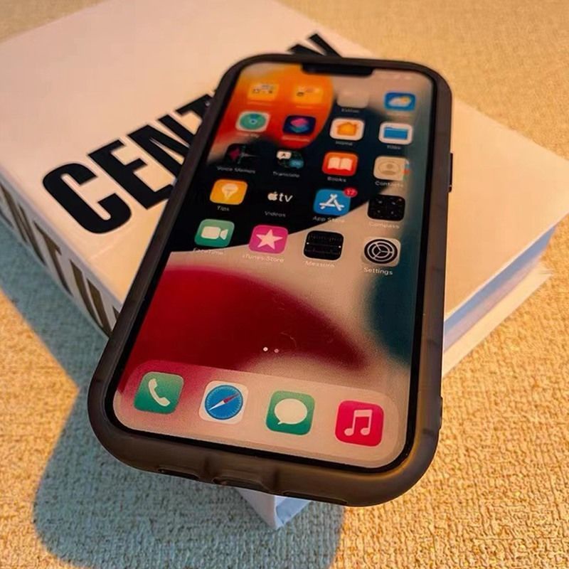 Case Motif Kumis Untuk iPhone 12 13 11 Pro Max X Xs Max Xr ohjd