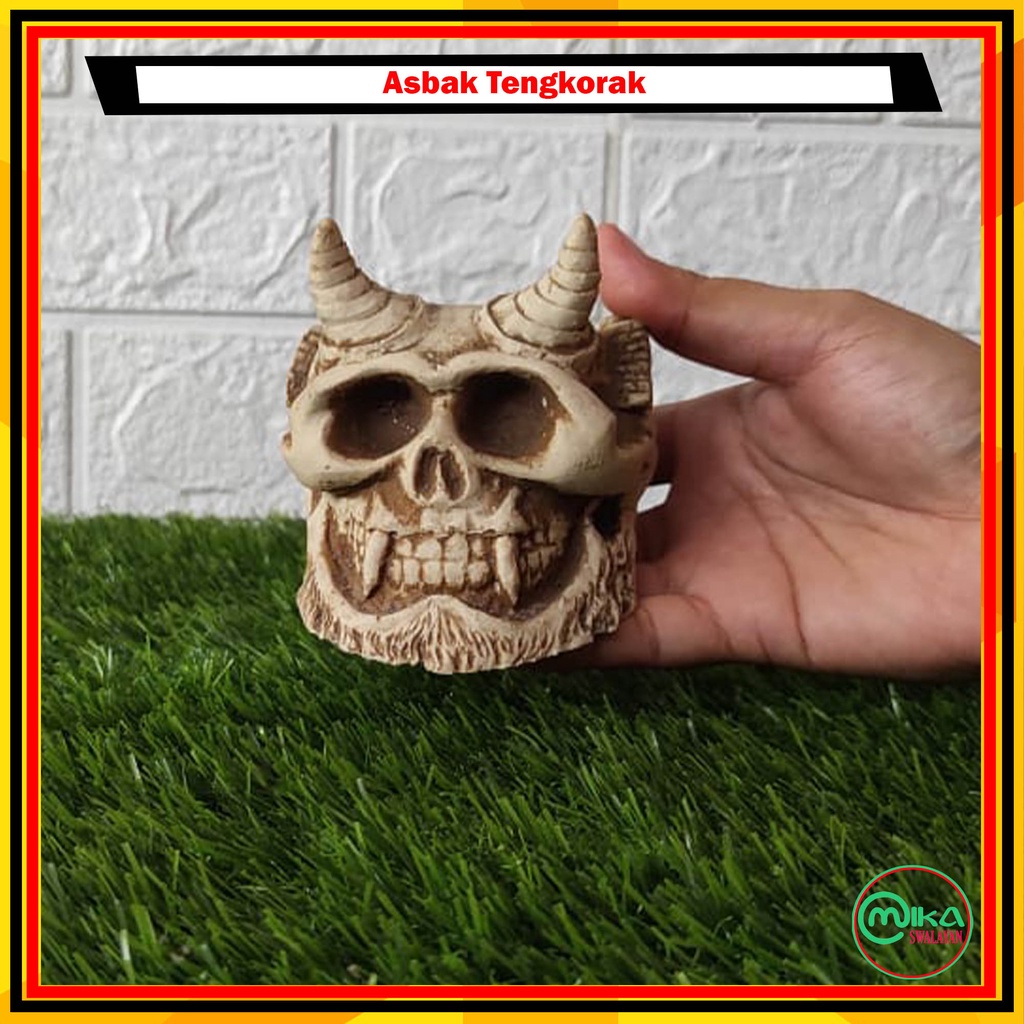 Asbak Tengkorak | Asbak Unik | Asbak Rokok | asbak Roko Fiber | Asbak Rokok Murah