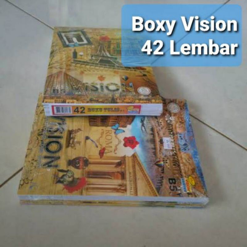 

Buku boxy vision 42 lembar