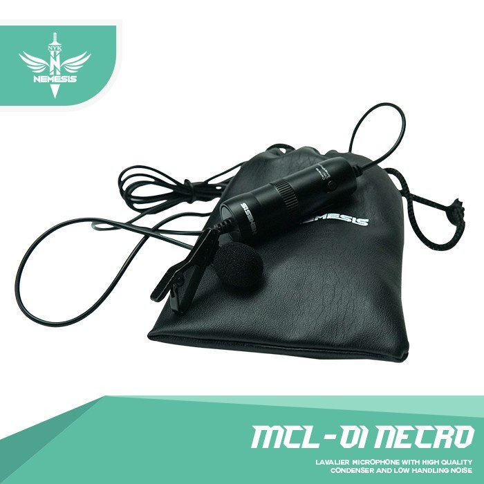 MIC CLIP ON NYK NEMESIS MCL - 01 NECRO