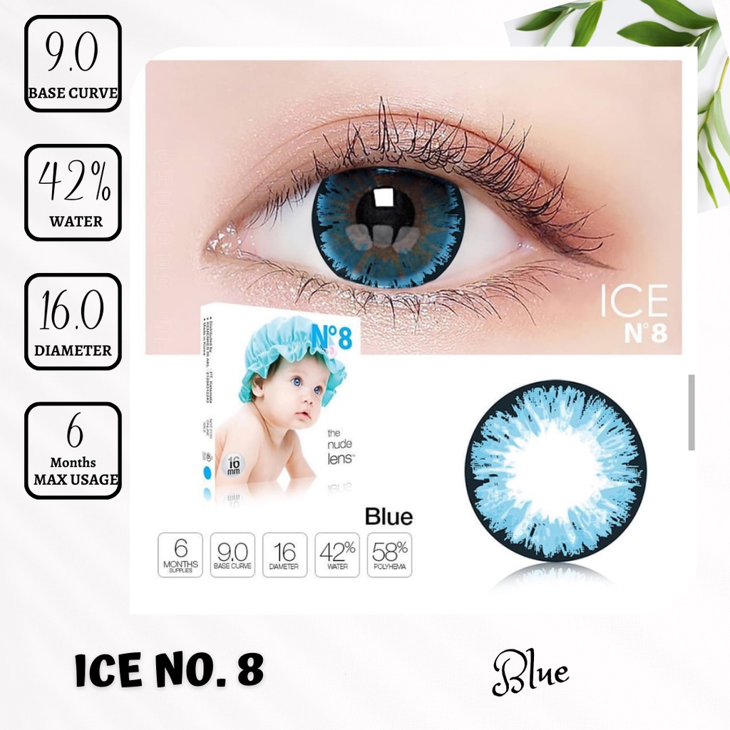 SOFTLENS ICE NO. 8 BABY MINUS 4.50 SD 6.00