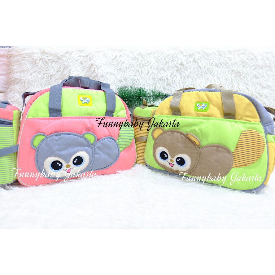 Tas bayi besar jumbo baby joy mochino / tas bayi jumbo botol susu