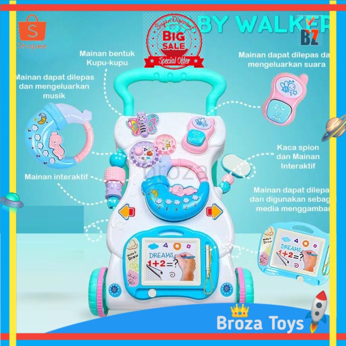 Children Music Walker Dorongan Belajar Jalan No 696-R8