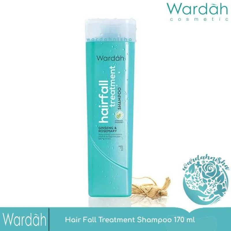 Wardah Shampoo Anti Dandruff / Hairfall Treatment 170ml - Shampo Anti Ketombe / Rambut Rontok Wardah Original BPOM