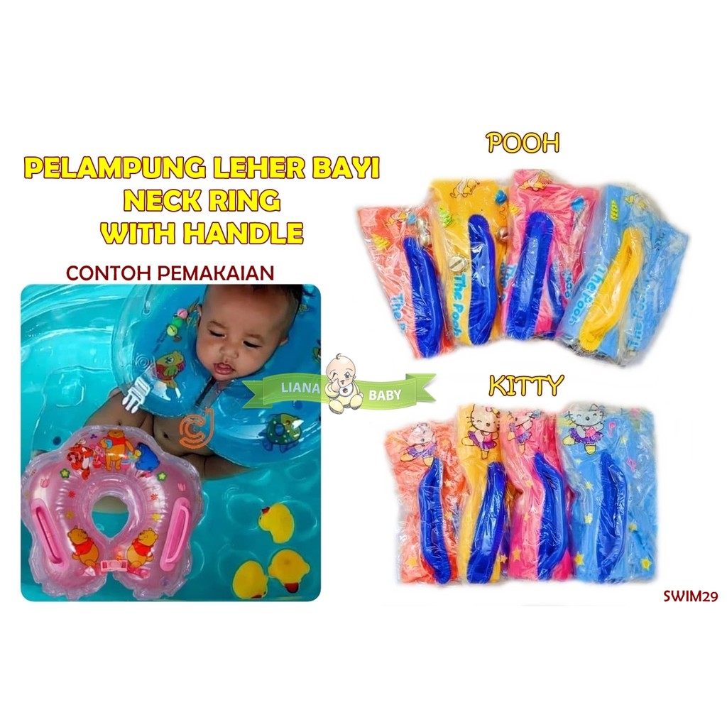 SWIM29 PELAMPUNG LEHER BAYI NECK RING WITH HANDLE