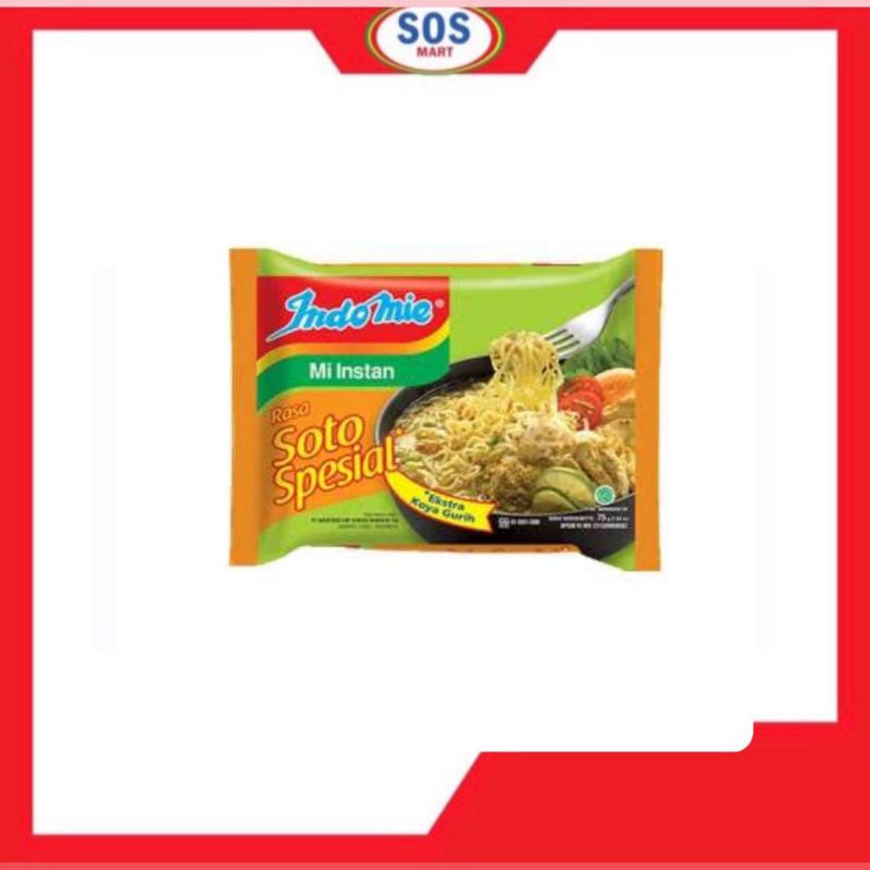 

Indomie Soto Spesial Mie Instan.