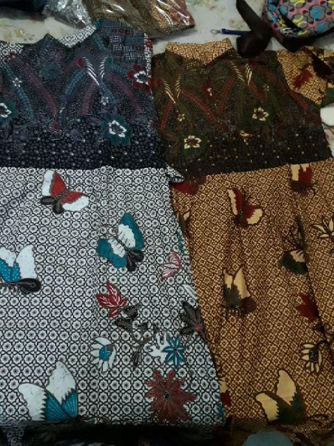 Ms Gamis Batik Sriwedari Maxi Super Jumbo Xxxxl Ld 104cm. Bumil/busui Katun Sogan