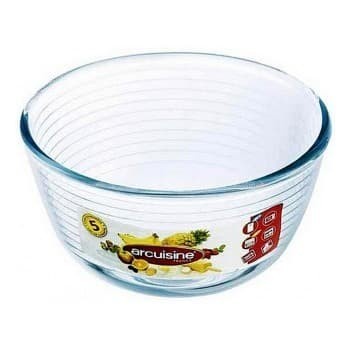 Arcopal Mixing Bowl Lines 24 cm 3 Liter Prepware Ocuisine Mangkok Kaca