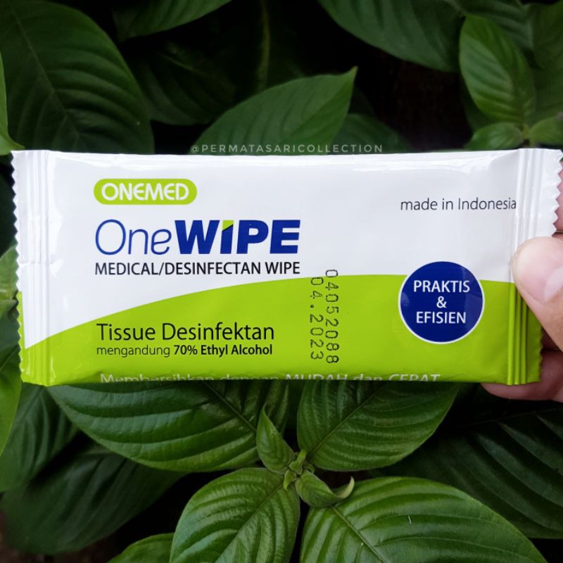 Tissue Desinfektan One Wipe Onemed Hand Surface Desinfectan Medical Satuan