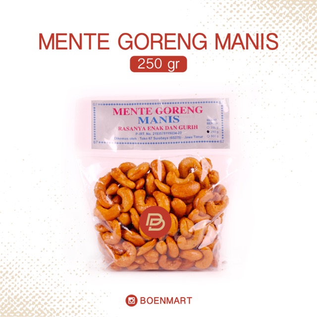 

Mente goreng manis