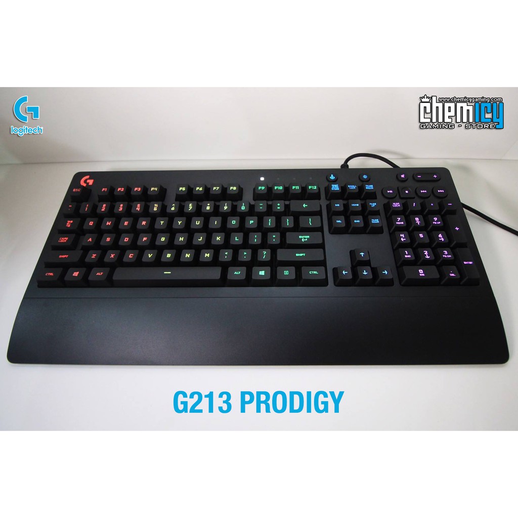 Logitech G213 Prodigy RGB Membrane-Mecha Gaming Keyboard