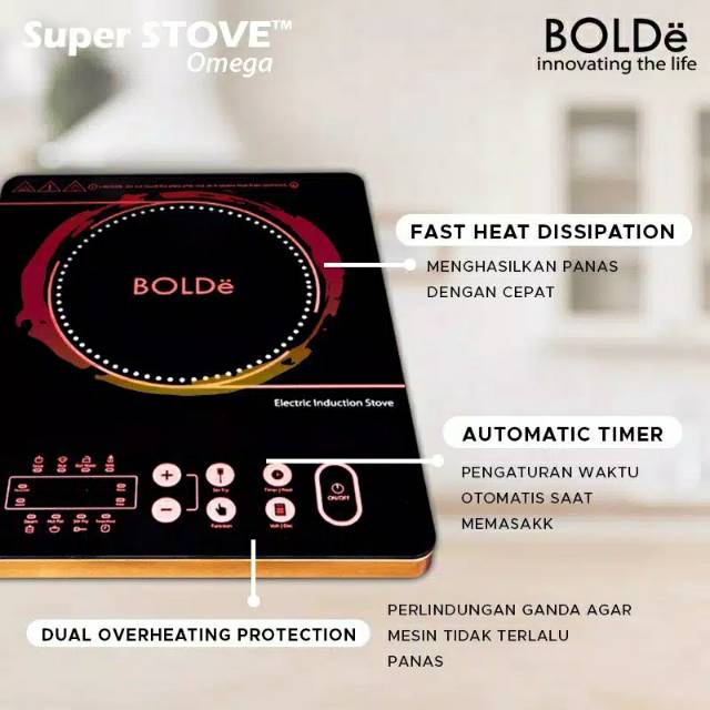 Kompor induksi BOLDE - super stove - induksi cooker