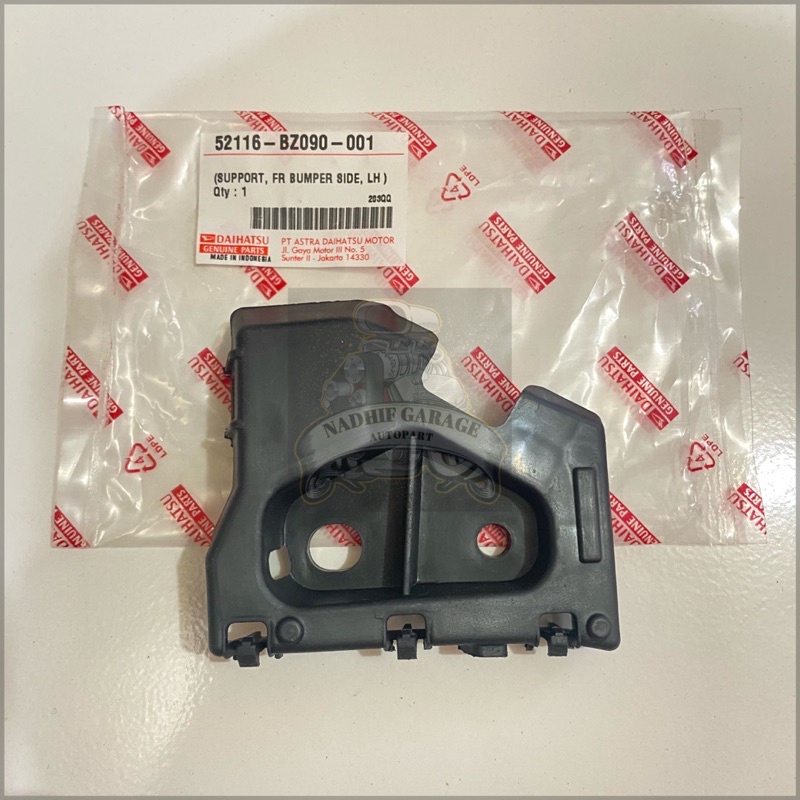 Ba Bracket Bumper Front / Breket Bemper Depan Kiri LH ORI Daihatsu Grand Max