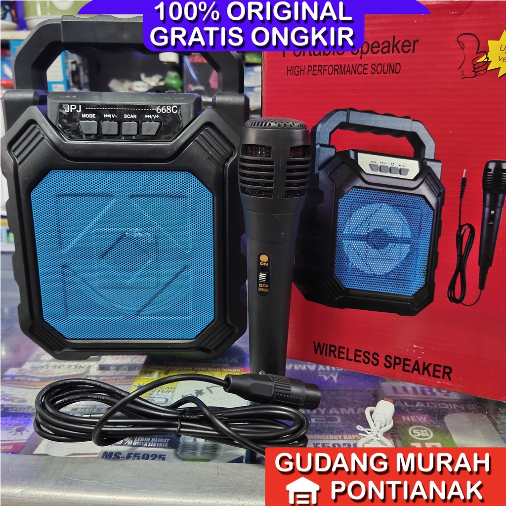 Speaker Bluethoot bonus Mic suara bagus dan nyaring MURAH