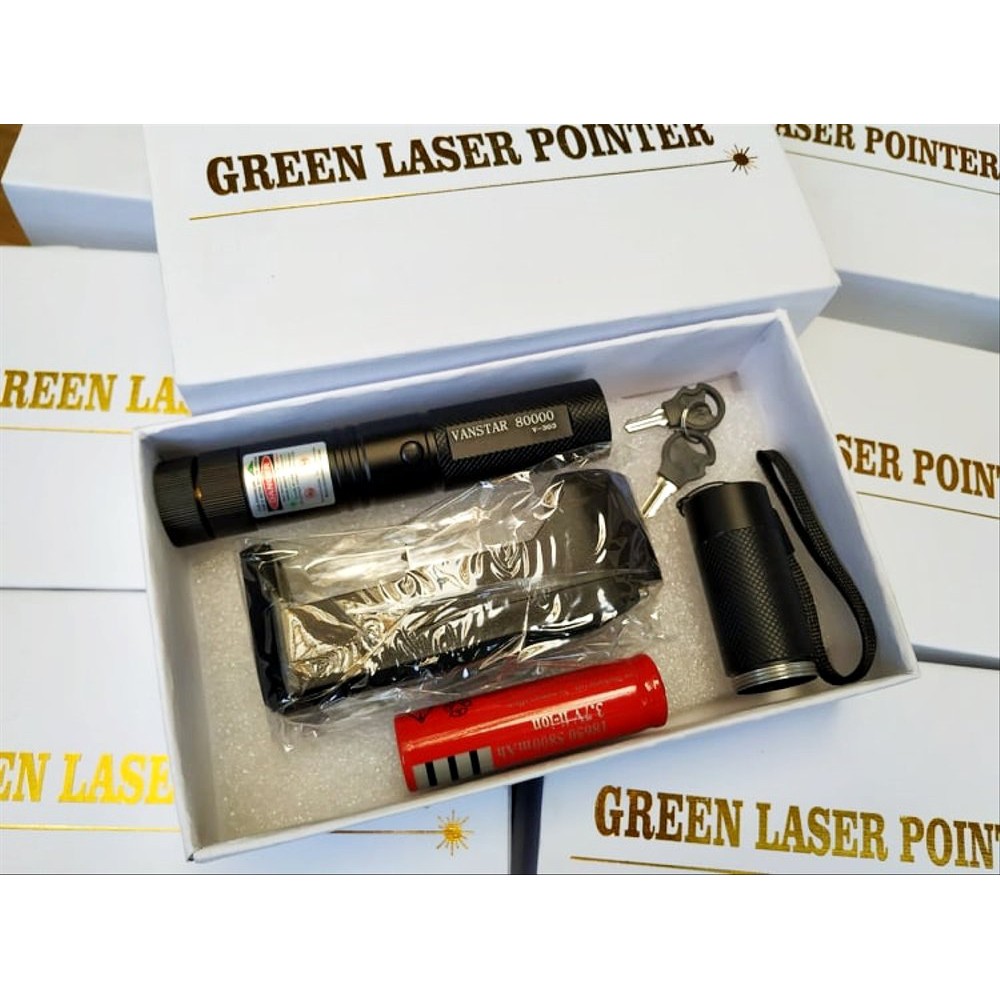 green laser pointer Vanstar V-303 Laser PRO high quality Murah
