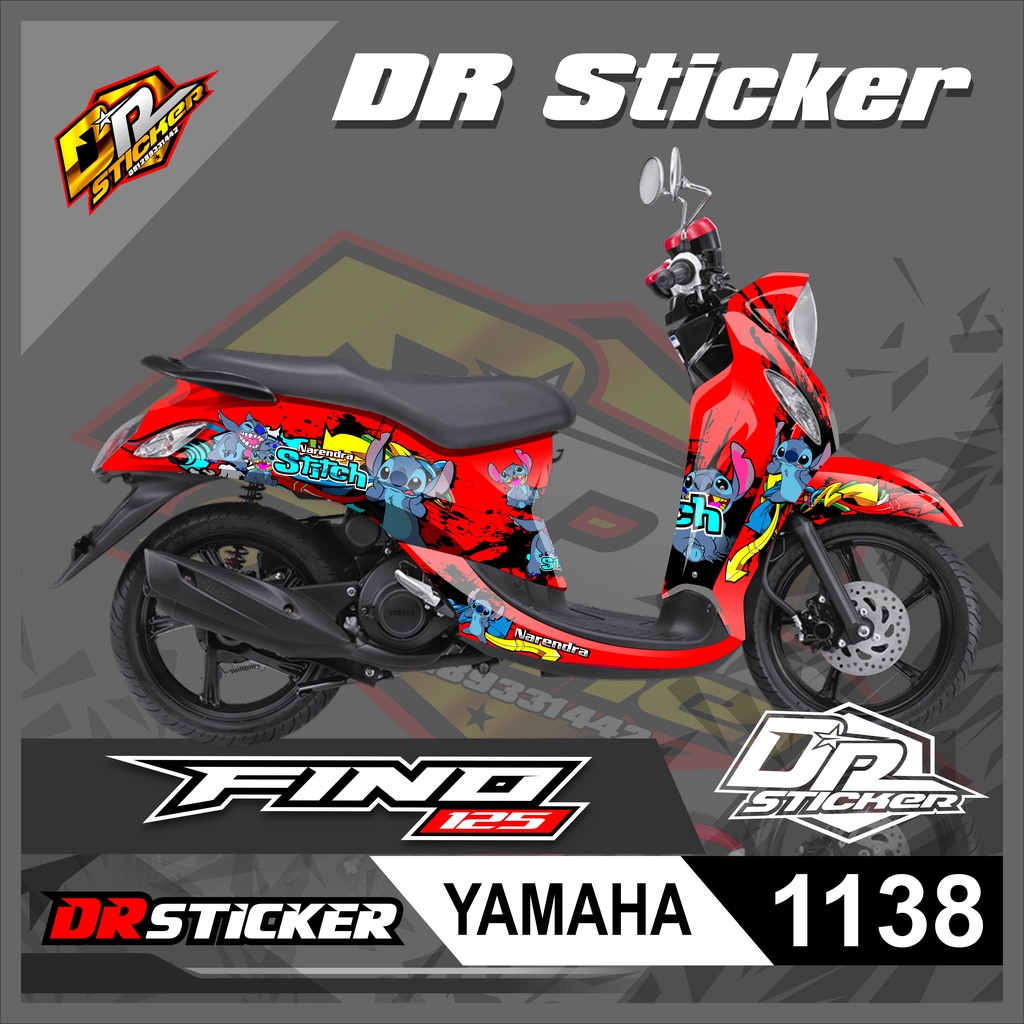Decal Fino - Decal Custom Fino Full Body Desain Stitch