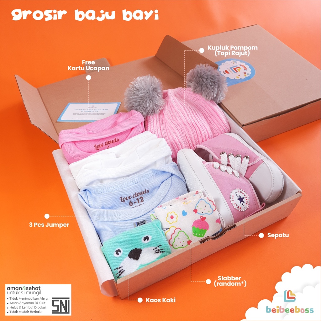 HAMPERS BAYI BABY BOY / GIRL NEWBORN PEREMPUAN dan LAKI LAKI