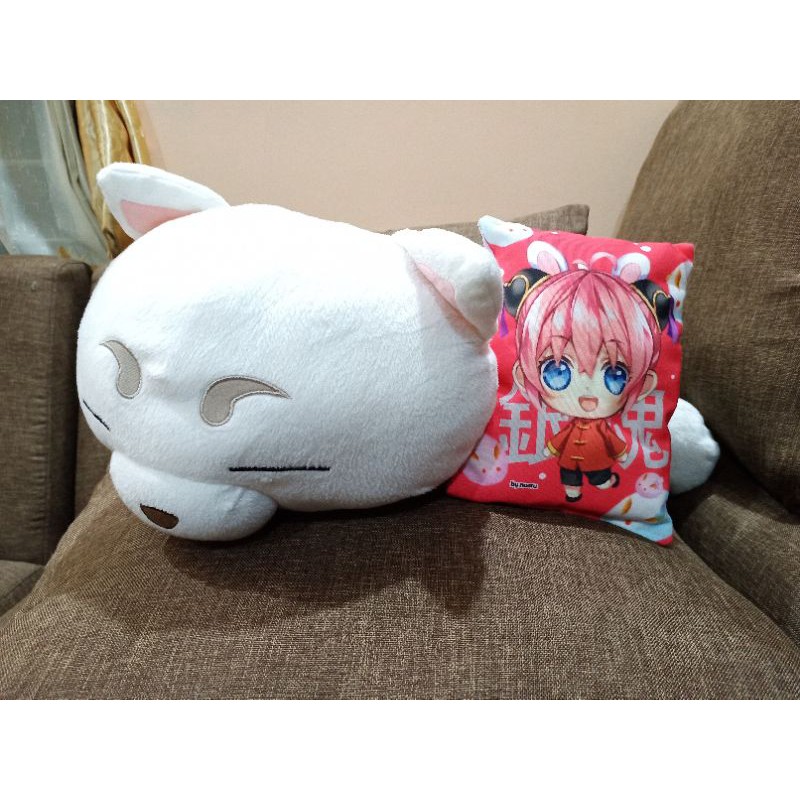 Paket Boneka Anime Gintama, Kagura dan Sadaharu