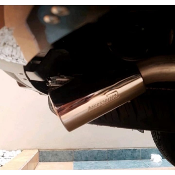 Muffler knalpot mobil / Knalpot mobil muffler knalpot innova / buntut knalpot  / muffler innova ori 