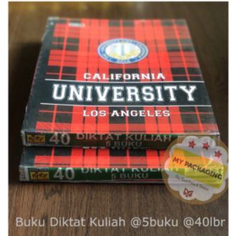 

5 buku - Buku Tulis Kiky Diktat Kuliah 40 lembar harga per pack isi 5 buku