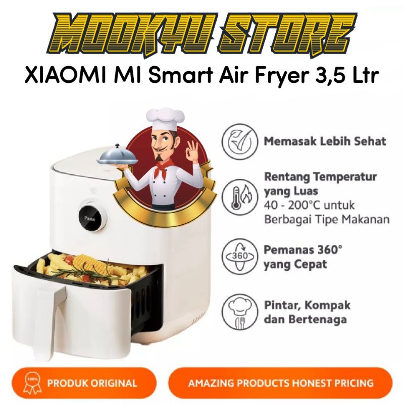 AIR FRYER XIAOMI Mi Smart Air Fryer 3,5 Liter | Anti Lengket & Praktis