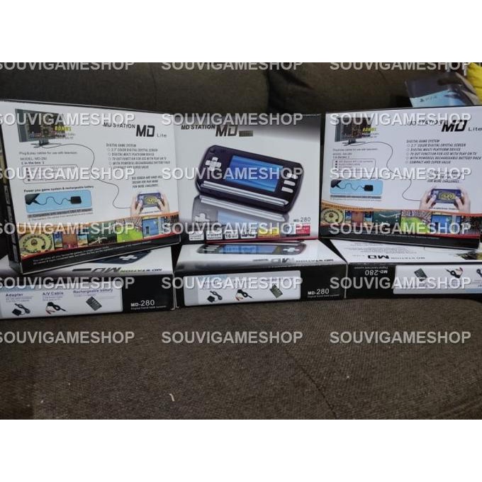 CUCI GUDANG  MD STATION MD LITE RETRO GAME CONSOLE SEGA MEGA DRIVE