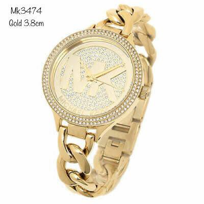 jam michael kors stainless steel watch gold mk3473