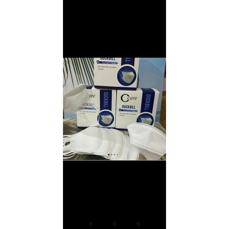 MASKER DUCKBILL [BISA DICUCI]