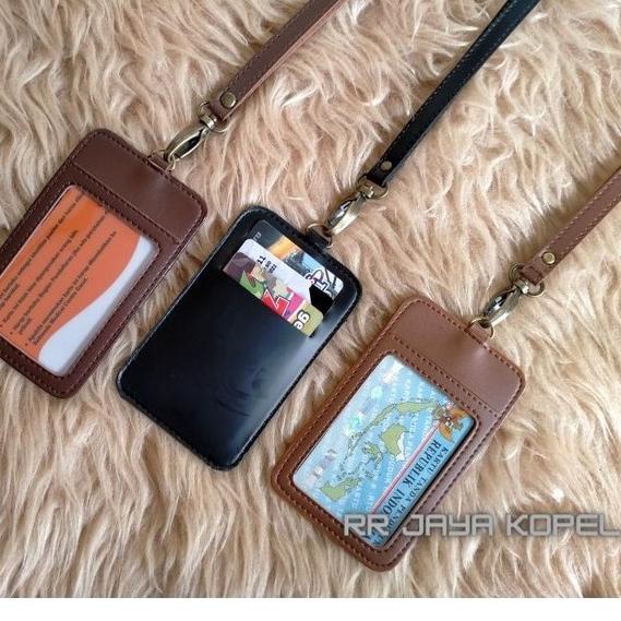 

Harga Spesial.. Id Card Kulit Name Tag Kulit Card Holder Termurah