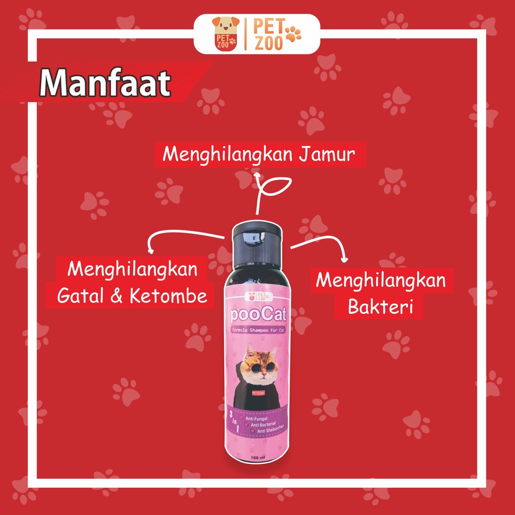 [D24] POOCAT SHAMPO KUCING SAMPO KUCING SHAMPOO KUCING SHAMPO KUCING ANTI KUTU DAN JAMUR AMPUH