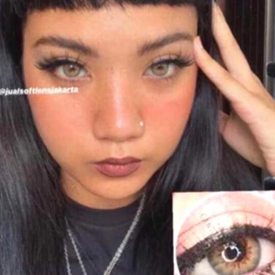 ✽ SOFTLENS JACE POP BROWN ☝