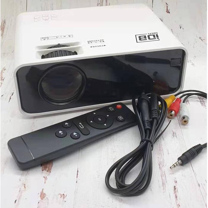 Proyektor / Idbtech W28 Wifi + Tv Tuner Mini Projector 2400 Lumens , W24 W12 Ba50