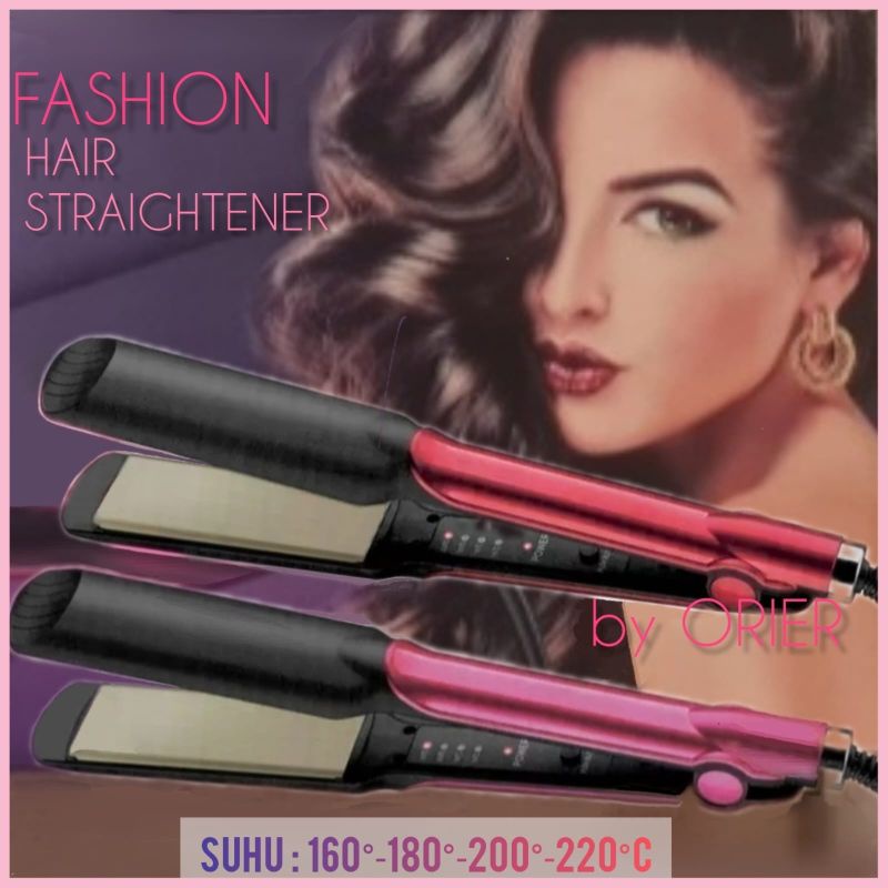 CATOKAN RAMBUT NOVA FASHION HAIR STRAIGHTENER/PELURUS RAMBUT CEPAT PANAS