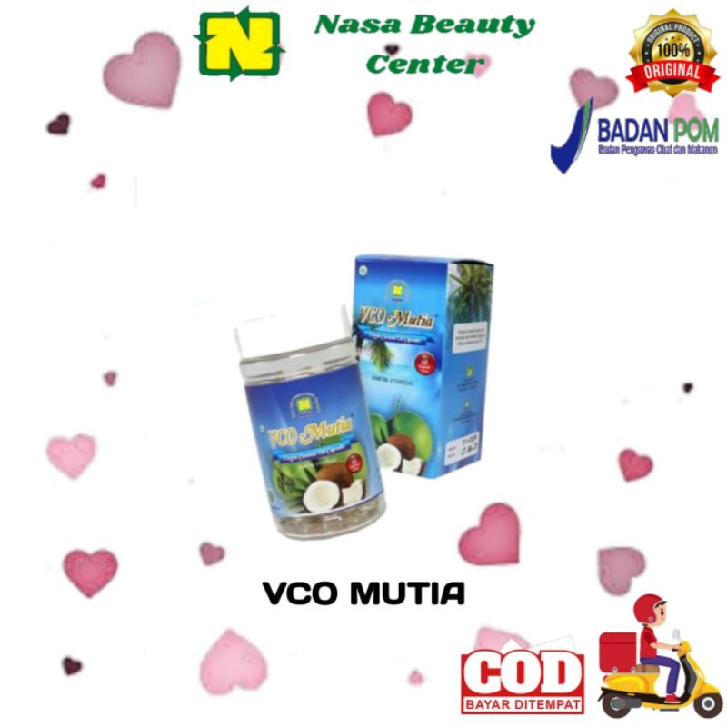 

Mutia VCO Virgin Coconut Oil Capsules Asli Nasa