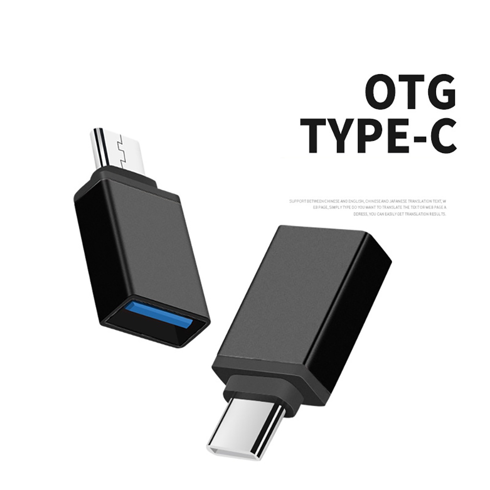 Adaptor Konverter Kepala Tipe C Ke USB OTG Universal Untuk Ponsel Keyboard Mouse