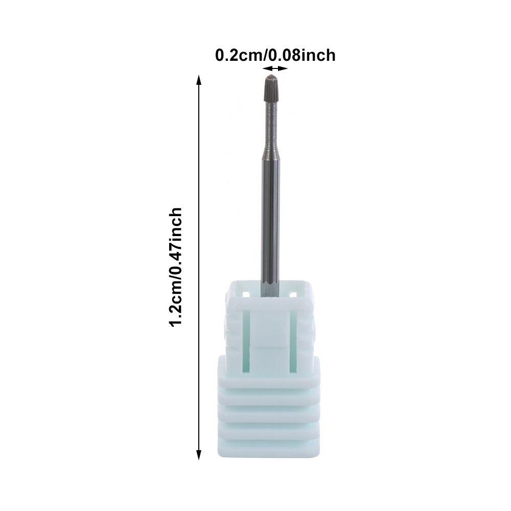 R-flower Nail Drill Bits Safety Carbide Mata Bor Kikir Kuku|Bor