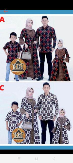 Setelan Panjang Batik Tuban Anak Empat - Lima Th
