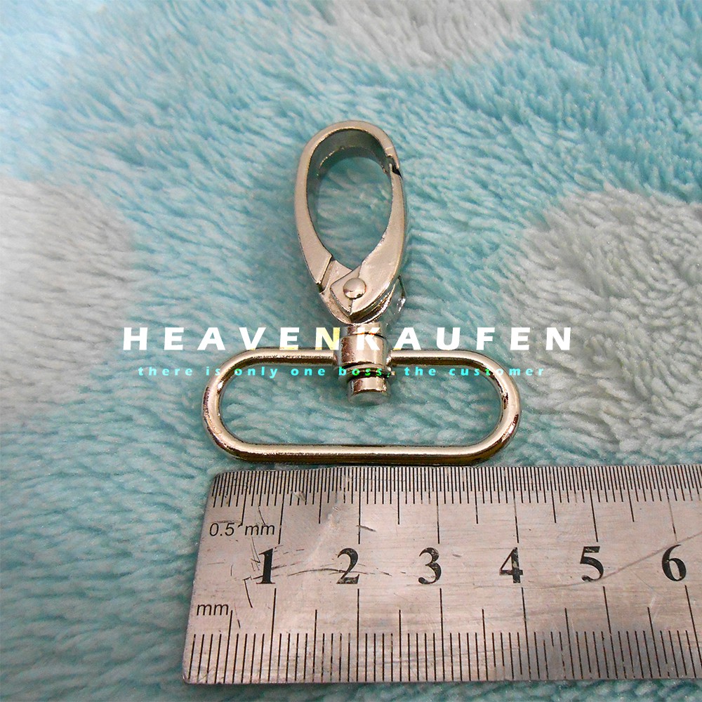 Kait Pengait Tas 3,8 cm Nikel Silver Kualitas Premium