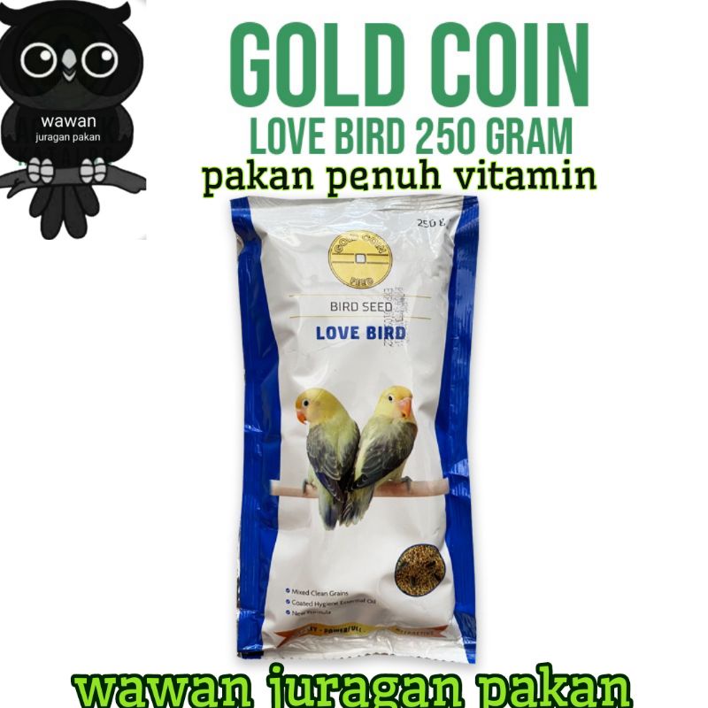 GOLD COIN KENARI, PERKUTUT, MURAI SEAWEED, LOVE BIRD