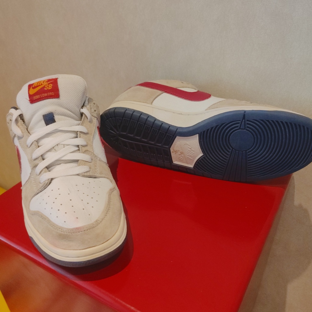 SB DUNK LOW PRO CRIMSON SECOND LIKE NEW REAL PICT