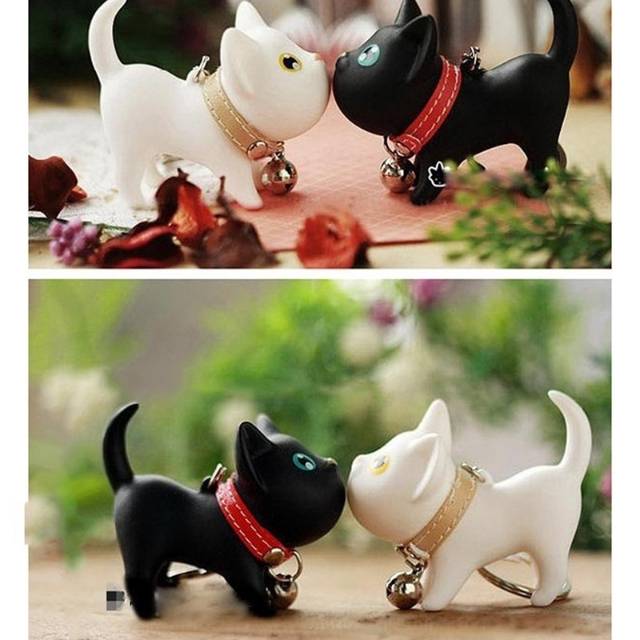 Gantungan kunci cute cat keyring kitten