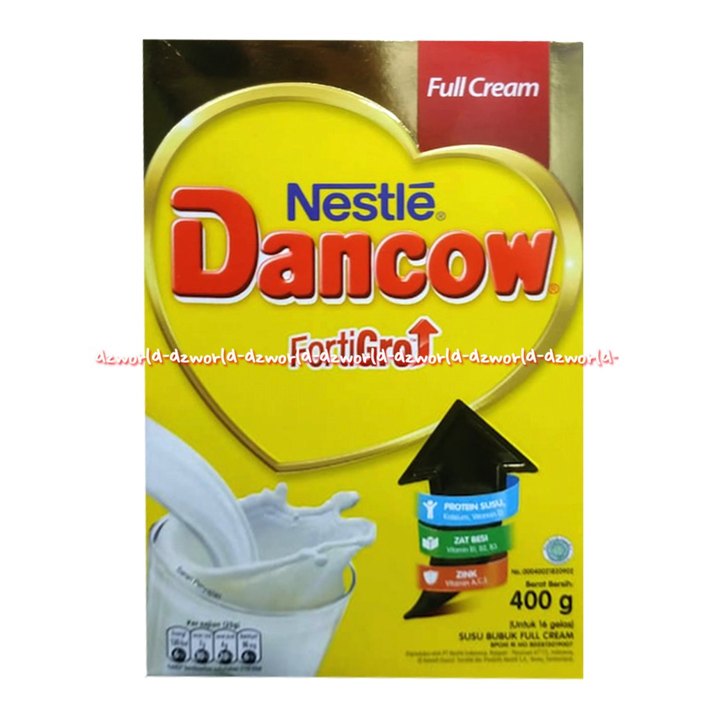 Nestle Dancow Fortigro 400gr Full Krim Susu Bubuk Anak Untuk Pertumbuhan fortigo