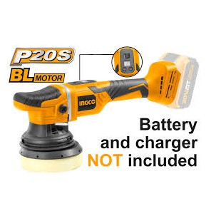 INGCO APLI2002 20v BRUSHLESS Cordless Angle Polisher - Mesin poles