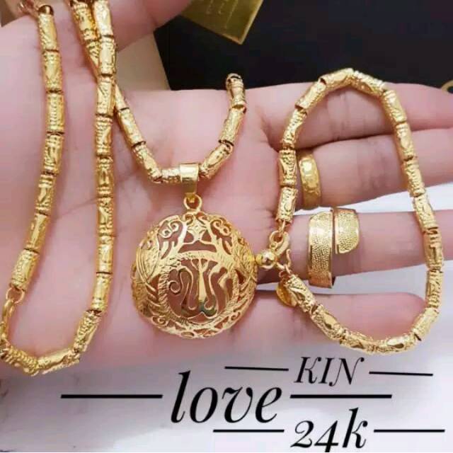 Set perhiasan lapis emas2 24k 003